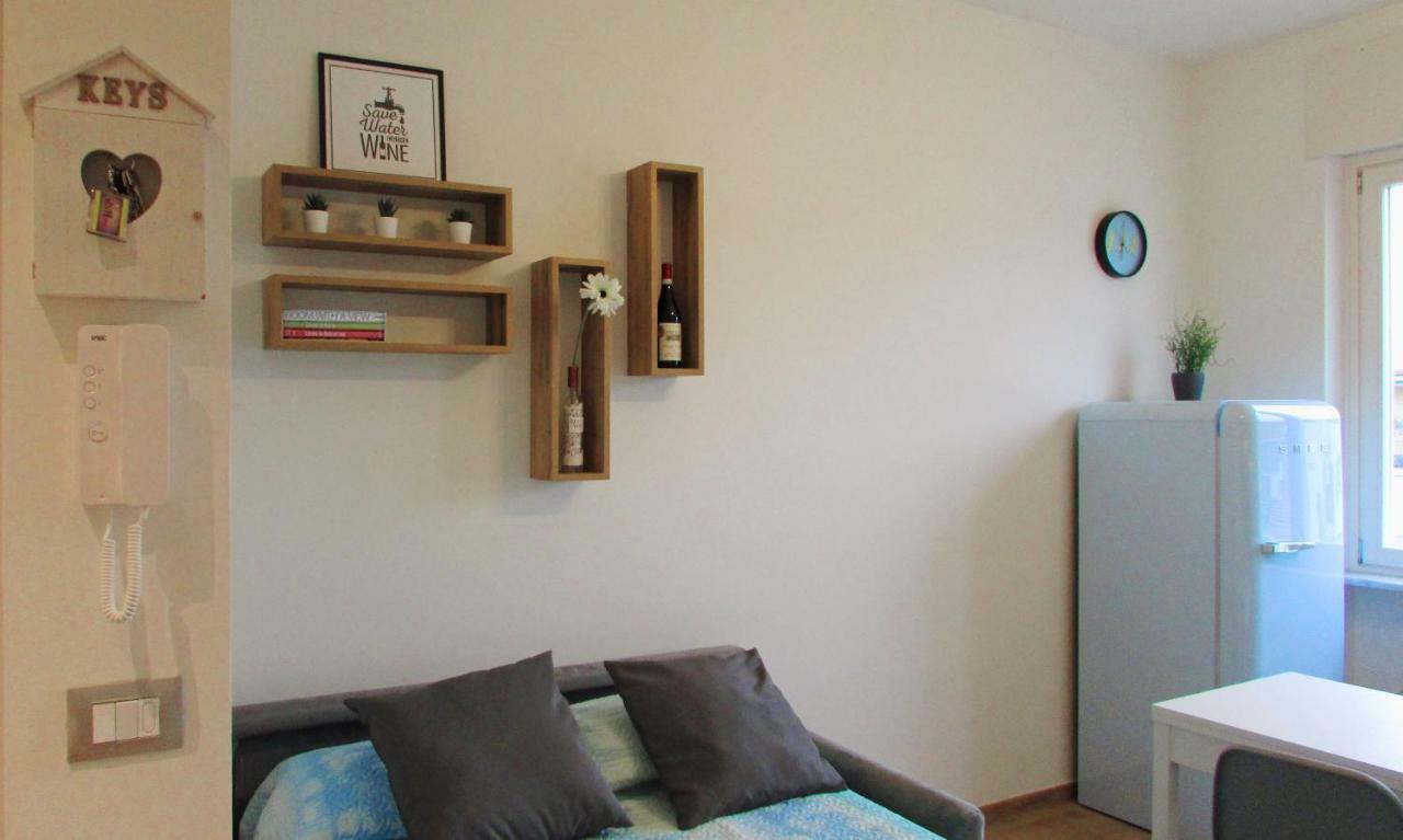 Vinhome Bilocale Con Garage Privato Alba Centro Dış mekan fotoğraf